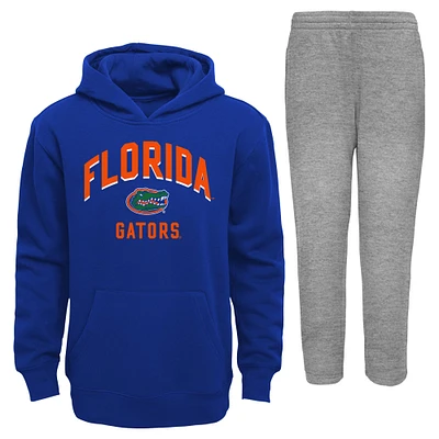 Ensemble avec sweat à capuche et pantalon en polaire Play-By-Play des Florida Gators, bleu roi/gris, pour tout-petit