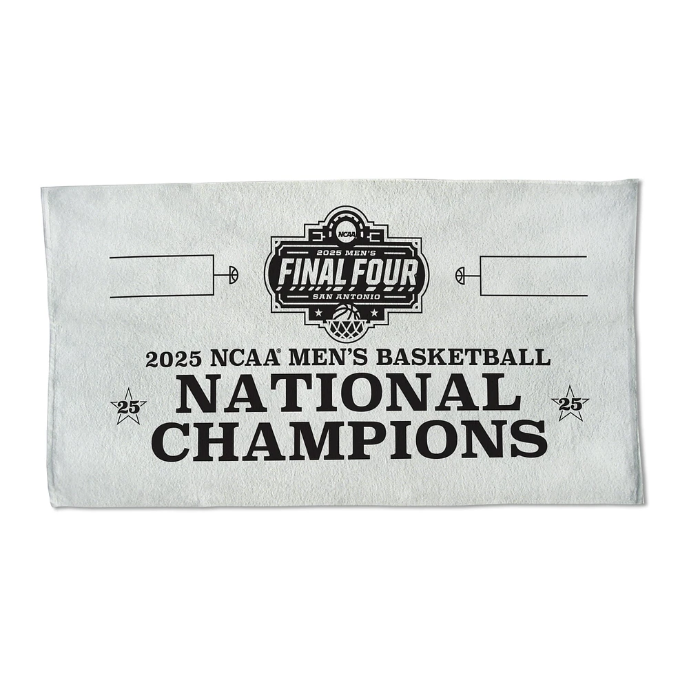 Serviette de célébration double face WinCraft Florida Gators 2025 NCAA Men's Basketball National Champions Vestiaire 22" x 42"