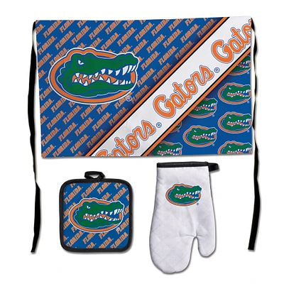 WinCraft Florida Gators 3-Piece Barbecue Set