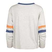 T-shirt à manches longues '47 Oatmeal Florida Gators Vault All Class Lena pour femme