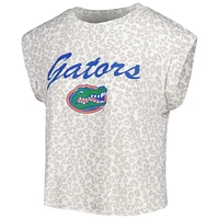 Women's Concepts Sport  Cream Florida Gators Montana T-Shirt & Shorts Sleep Set
