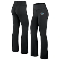 Women's Fanatics Black Florida Gators Training Camp Maxed Out Flare Leggings