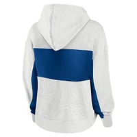 Women's Fanatics Oatmeal Florida Gators Up For It Pullover Hoodie