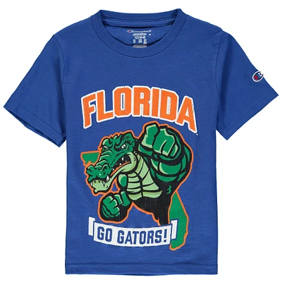 T-shirt de la mascotte Strong des Royal Florida Gators, championne jeunesse