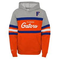 Youth Mitchell & Ness  Orange Florida Gators Head Coach Hoodie
