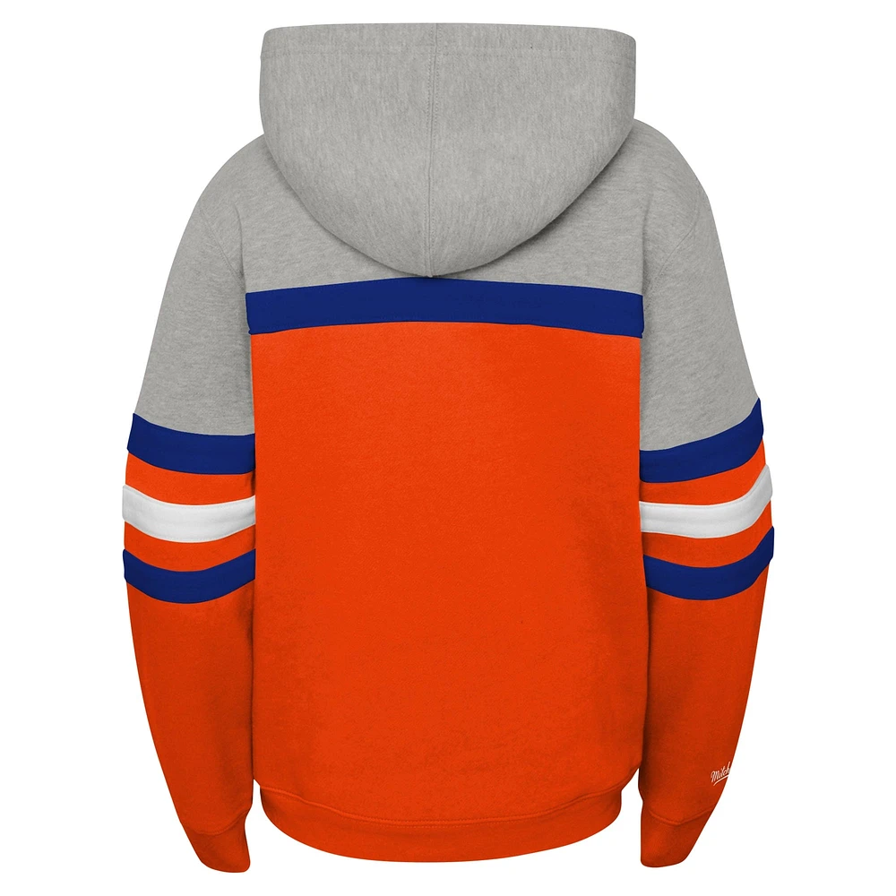 Youth Mitchell & Ness  Orange Florida Gators Head Coach Hoodie
