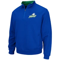 Men's Colosseum Blue Florida Gulf Coast Eagles Tortugas Quarter-Zip Sweatshirt