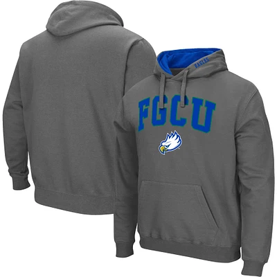 Pull Colosseum Charcoal Florida Gulf Coast Eagles Arch & Logo pour homme