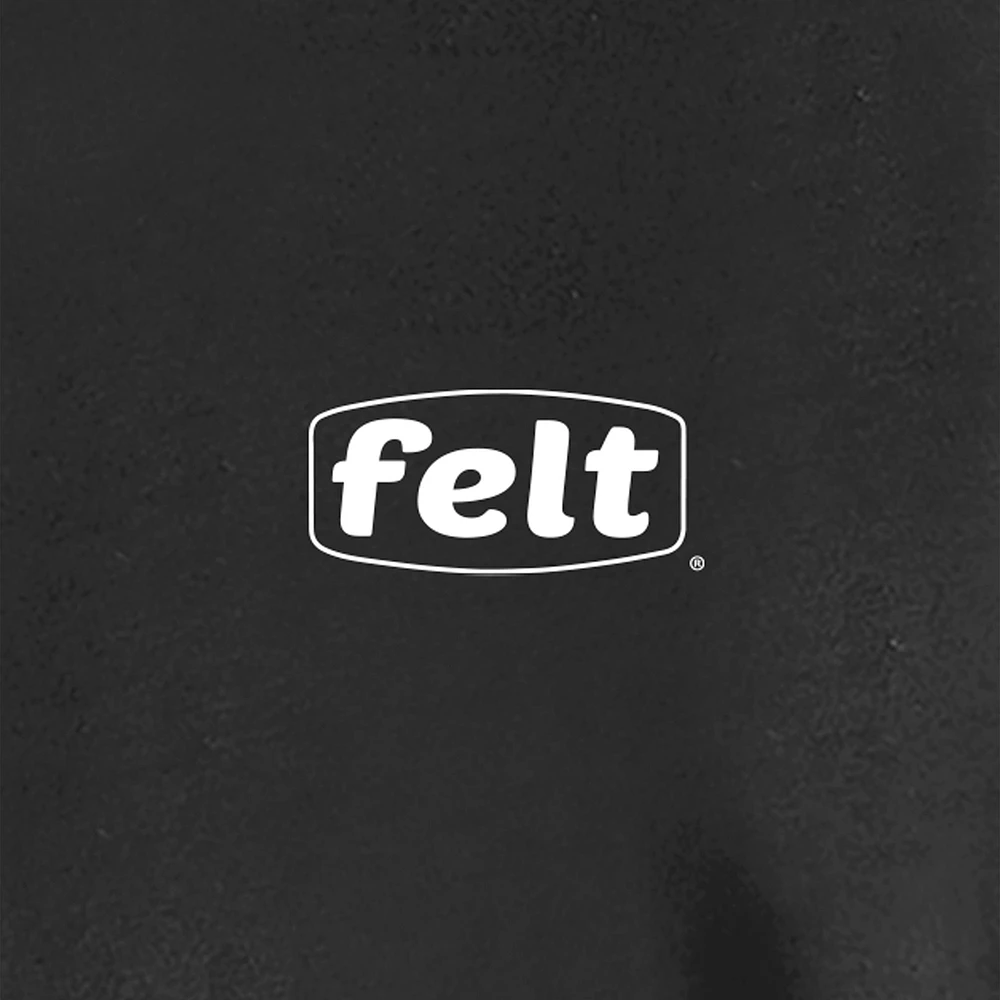 Men's New Era x Felt  Black Florida Marlins Cooperstown Collection T-Shirt