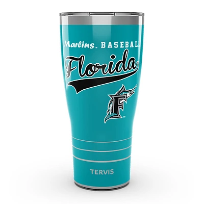 Tervis Florida Marlins 30oz. Cooperstown Collection Vintage Stainless Steel Tumbler