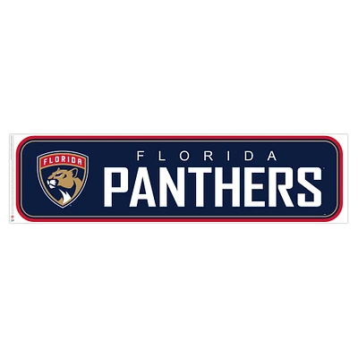 Florida Panthers - 90'' x 23'' Team Repositional Long Design Wall Decal