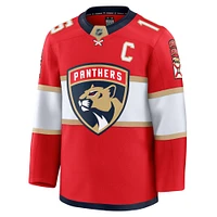 Men's Fanatics Aleksander Barkov Red Florida Panthers Home Premium Jersey