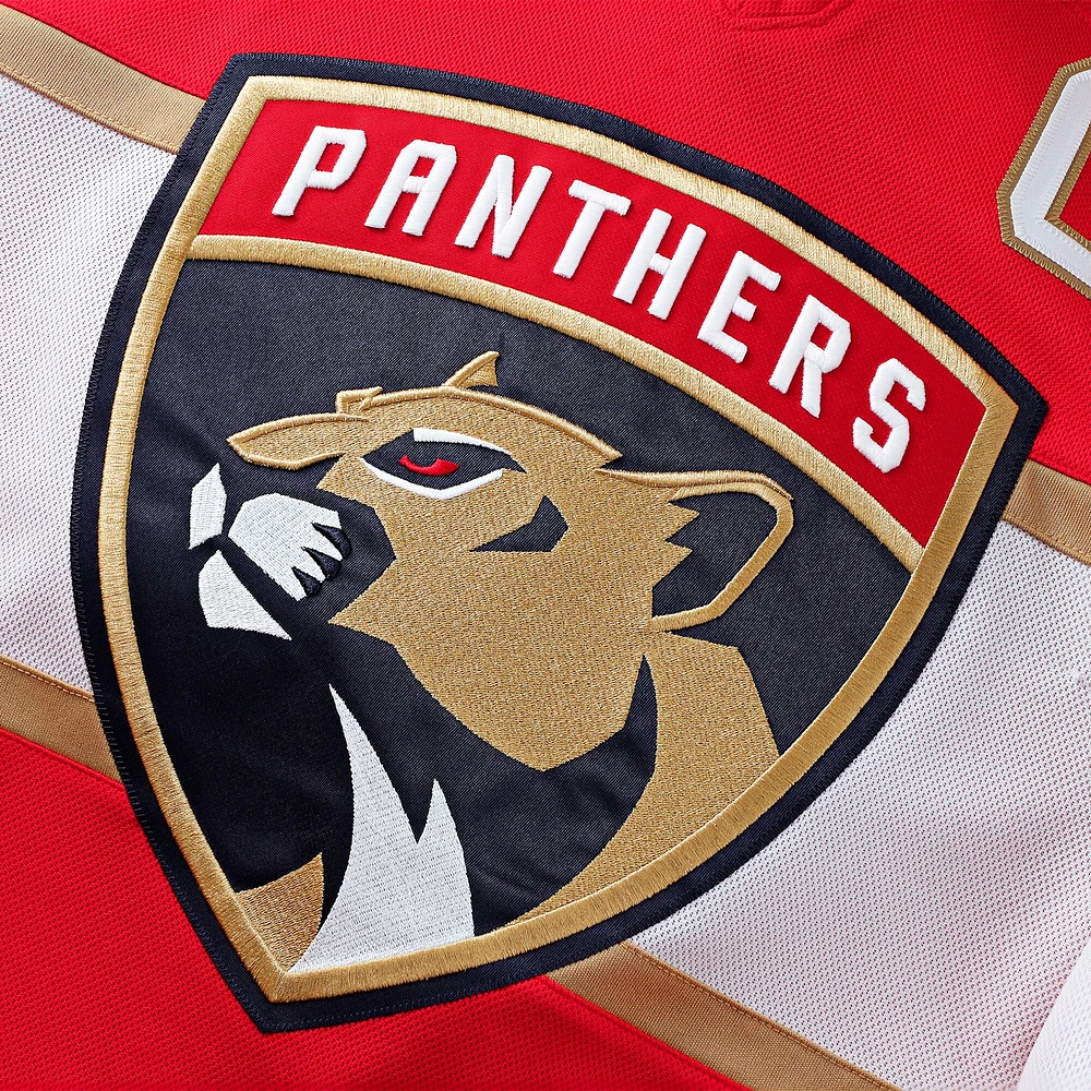 Men's Fanatics Aleksander Barkov Red Florida Panthers Home Premium Jersey