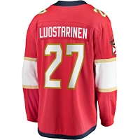 Men's Fanatics Eetu Luostarinen Red Florida Panthers Home Breakaway Player Jersey