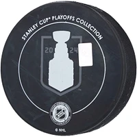 Sam Reinhart Florida Panthers Autographed 2024 Stanley Cup Champions Hockey Puck 