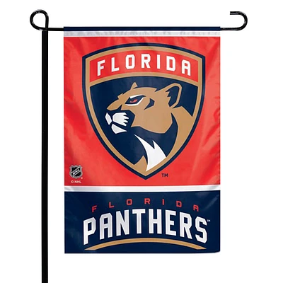 Drapeau de jardin recto-verso WinCraft Florida Panthers 12" x 18"