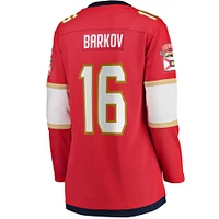 Women's Fanatics Aleksander Barkov Red Florida Panthers Captain Patch Home Breakaway Player Jersey