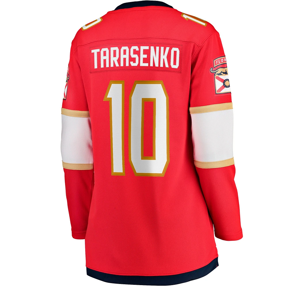 Women's Fanatics Vladimir Tarasenko Red Florida Panthers Home Breakaway Jersey