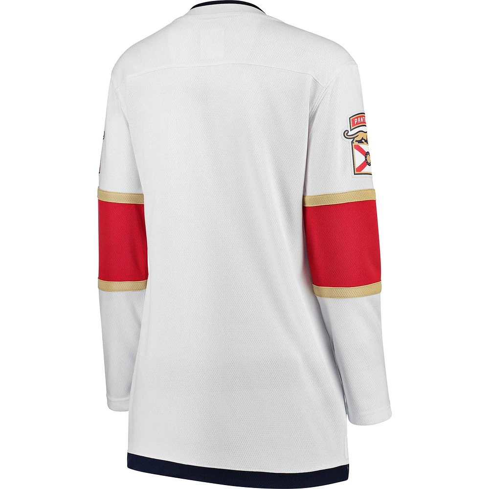 Women's Fanatics White Florida Panthers Away Breakaway Jersey