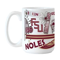 Florida State Seminoles 15oz. Native Ceramic Mug