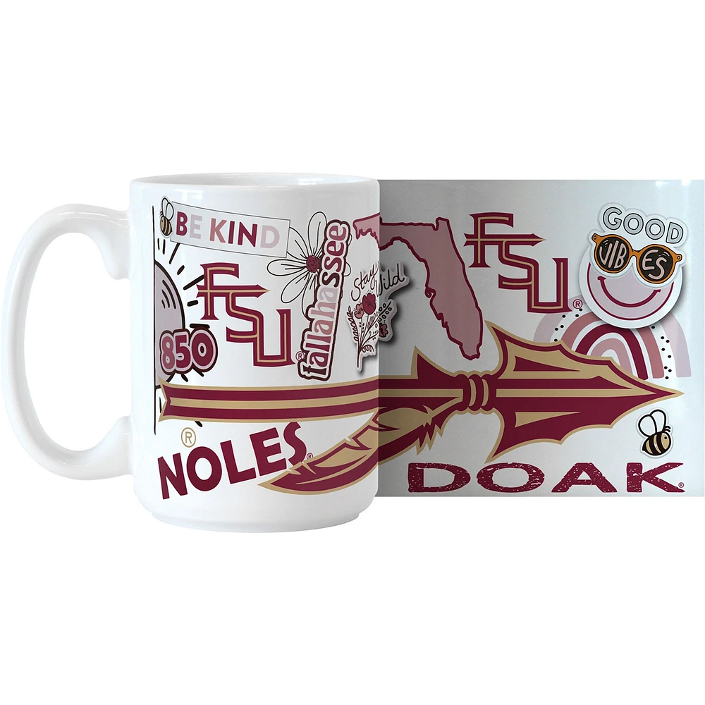 Florida State Seminoles 15oz. Native Ceramic Mug