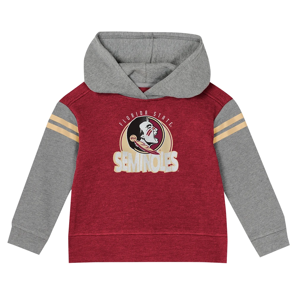 Girls Preschool Garnet Florida State Seminoles Clubhouse Pullover Hoodie & Legging Set