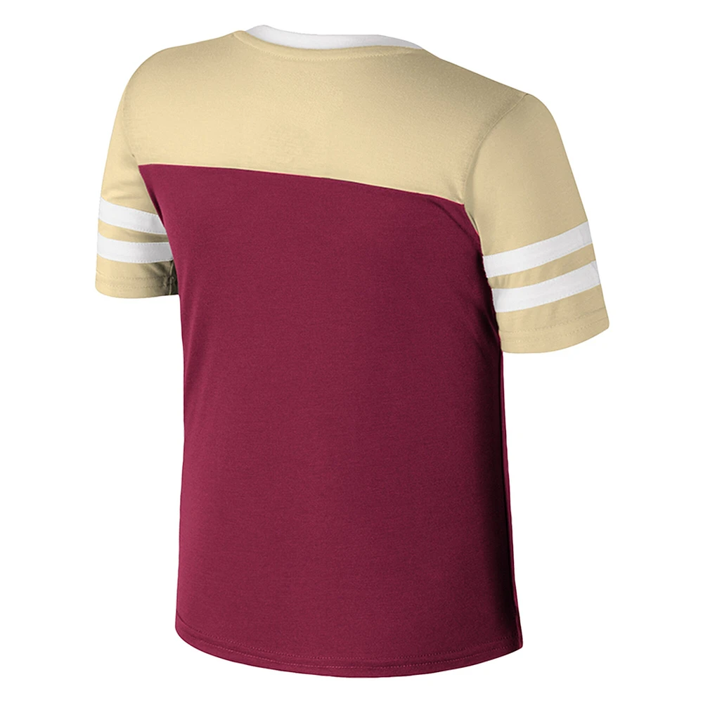 Girls Youth Colosseum Garnet Florida State Seminoles Space Opera T-Shirt