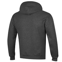 Men's Champion  Charcoal Florida State Seminoles Arched Logo Fleece Pullover Hoodie
