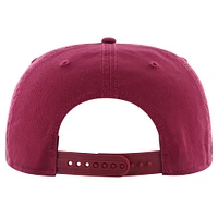 Men's '47 Garnet Florida State Seminoles Coastline Captain Snapback Hat