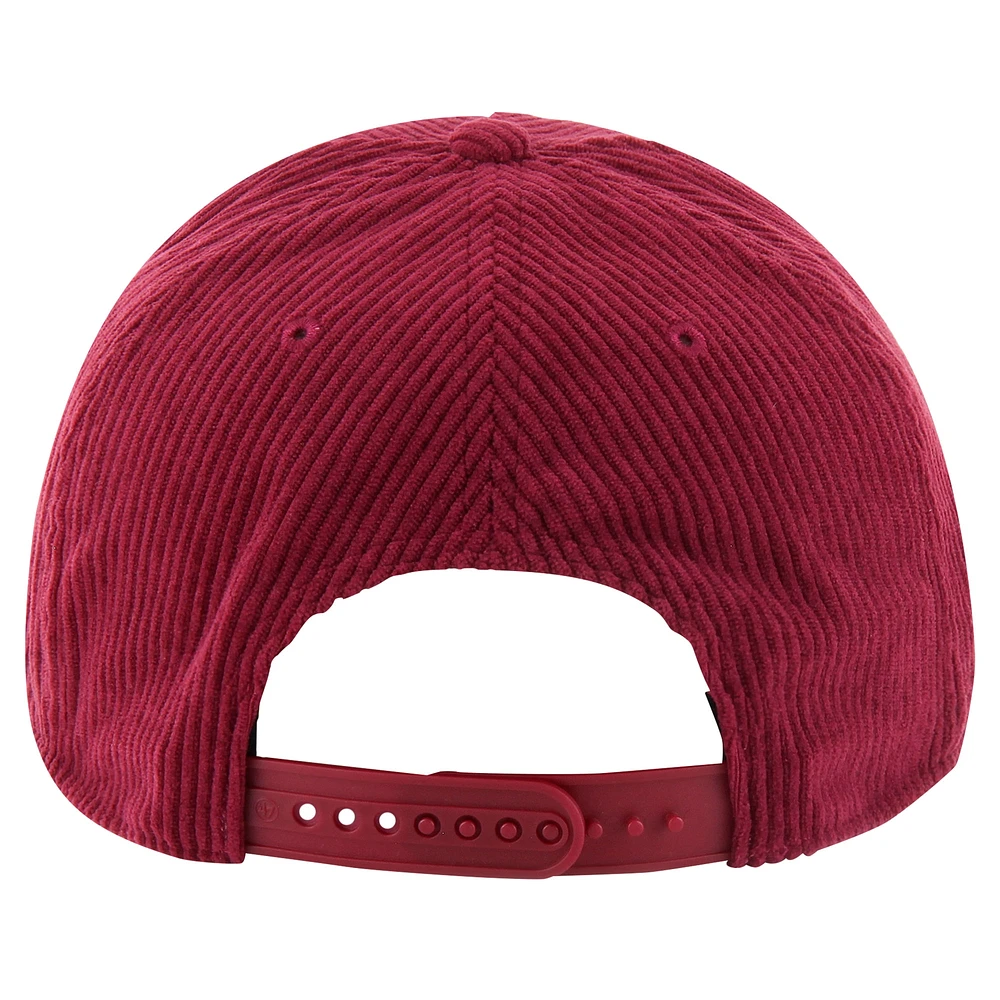 Men's '47 Garnet Florida State Seminoles Gridiron Double Header Hitch Adjustable Hat
