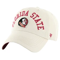 Men's '47 Khaki Florida State Seminoles Clubhouse Faber Clean Up Adjustable Hat