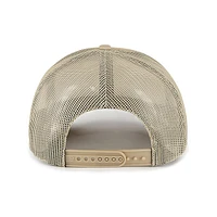 Men's '47 Khaki Florida State Seminoles Foam Front Mesh Trucker Snapback Hat