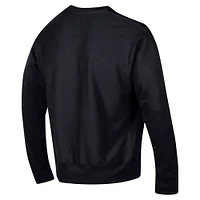 Men's Champion Black Florida State Seminoles Vault Late Night Reverse Weave Pullover Sweatshirt