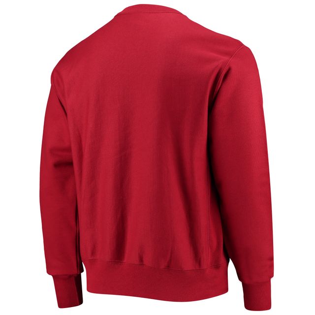 Sweat-shirt Homme Champion Grenat Florida State Seminoles Vault Logo Reverse Weave