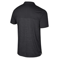 Men's Colosseum Black Florida State Seminoles Big & Tall Langmore Polo