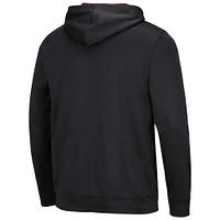Men's Colosseum Black Florida State Seminoles Resistance Pullover Hoodie