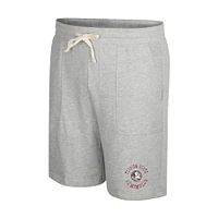 Men's Colosseum Heather Gray Florida State Seminoles Love To Hear This Terry Shorts