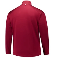 Men's Fanatics Garnet Florida State Seminoles Big & Tall Defender Quarter-Zip Top