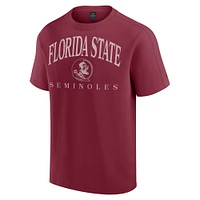 T-shirt à manches longues en mélange de fibres Flex pour hommes Fanatics Garnet Florida State Seminoles