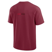 T-shirt à manches longues en mélange de fibres Flex pour hommes Fanatics Garnet Florida State Seminoles