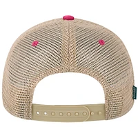 Men's League Collegiate Wear Pink Florida State Seminoles Beach Club Palms Trucker Snapback Adjustable Hat