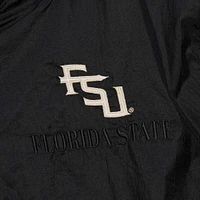 Men's Mitchell & Ness Black Florida State Seminoles Team 3.0 Anorak Half-Zip Hoodie