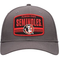 Men's New Era Charcoal Florida State Seminoles Team Elevated 9SEVENTY Stretch-Snap Adjustable Hat