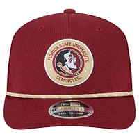 Men's New Era Garnet Florida State Seminoles COOLERA 9SEVENTY Rope Stretch-Snap Hat