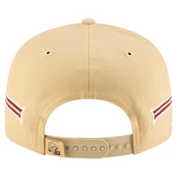 Men's New Era Gold Florida State Seminoles Helmet 9FIFTY Snapback Hat