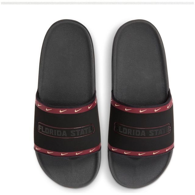 Sandales Nike Florida State Seminoles Team Off-Court pour hommes