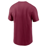Men's Nike Garnet Florida State Seminoles Basketball Icon T-Shirt