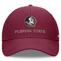 Men's Nike Garnet Florida State Seminoles Primetime Rise Adjustable Hat