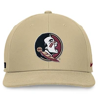 Men's Nike Gold Florida State Seminoles On-Field Pro Bill Snapback Hat