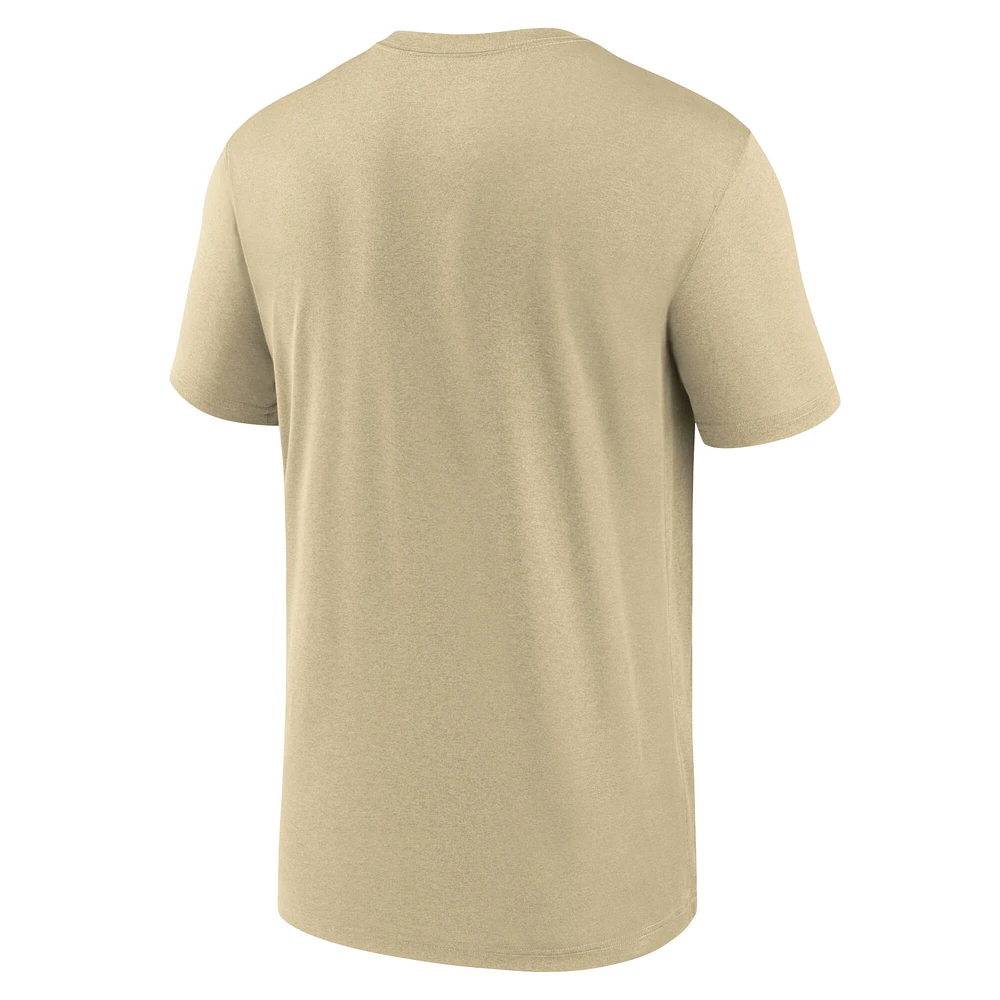 Men's Nike Gold Florida State Seminoles Primetime Legend Wordmark T-Shirt